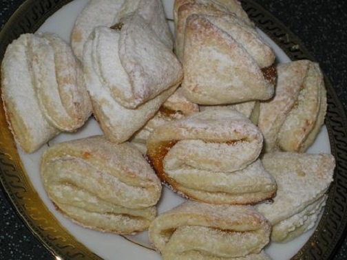 Hüttenkäse Cookies "Shells"