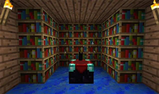 Wie man Minecraft bezaubernde Bücher benutzt