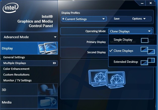 Deaktivieren der Gamma-Steuerung auf dem Intel-Motherboard