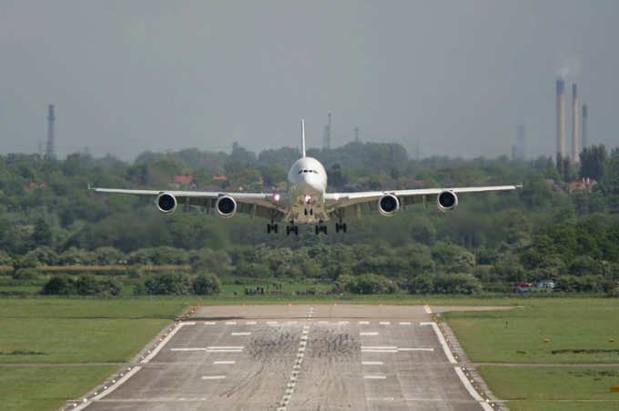 Wie landet ein Flugzeug