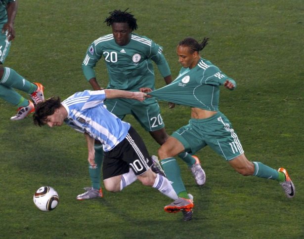 WM 2014: Wie das Spiel gespielt wurde Nigeria - Argentinien