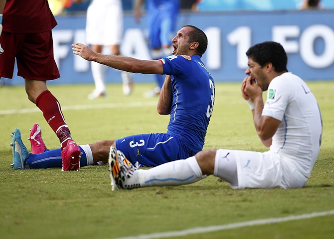 Tipp 1: WM 2014: Wie das Spiel gespielt wurde Uruguay - England