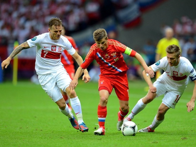 Wie war das Spiel zwischen Russland und Polen auf der Euro 2012